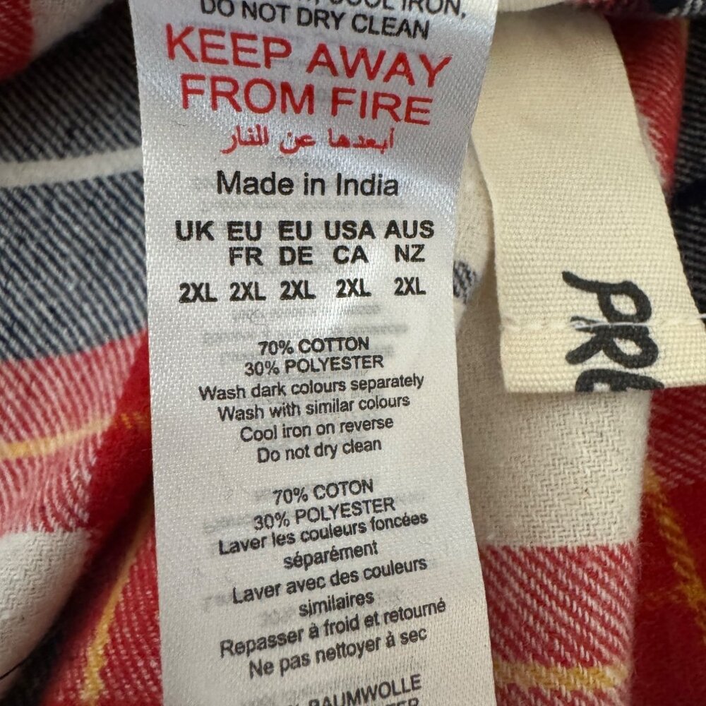 2/$30 2XL PrettyLittleThing Plus Plaid Lounge Pants - Picture 11 of 13